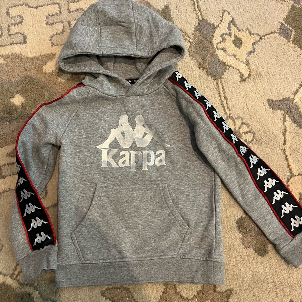 Kids Kappa logo hooded sweatshirt, boys 5